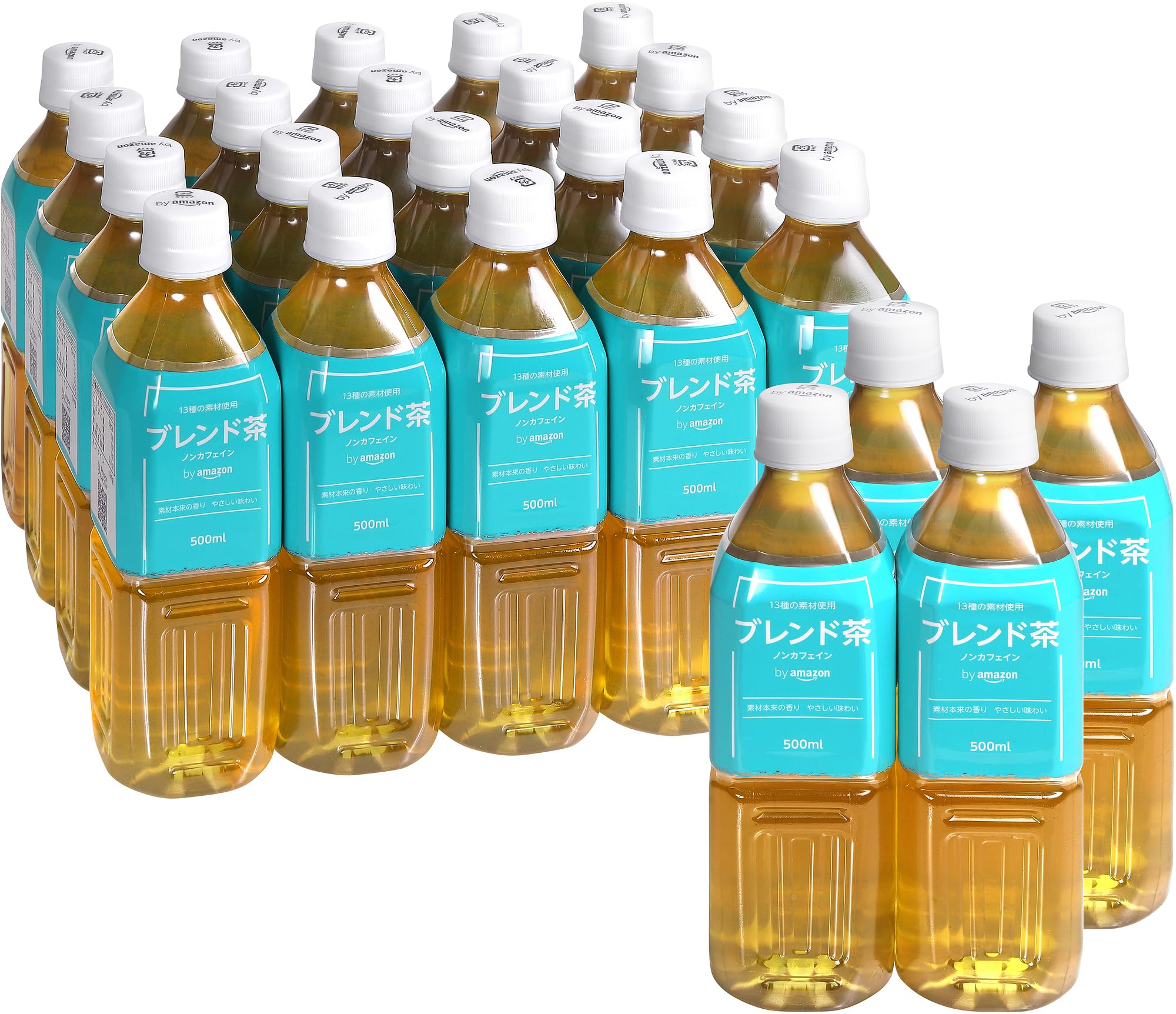 by Amazon ブレンド茶 500ml×24本 デカフェ ノンカフェイン 13種の素材使用商品画像
