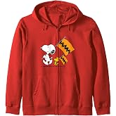 Peanuts - Snoopy Charlie Brown Flags Zip Hoodie