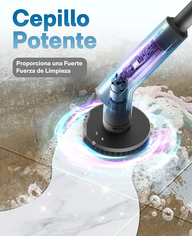 Cepillo Electrico Limpieza Hogar, 6 Cepillos Reemplazables