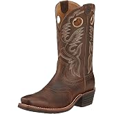 Ariat Heritage Roughstock Western Boot - Men's Square Toe Leather Work Boot