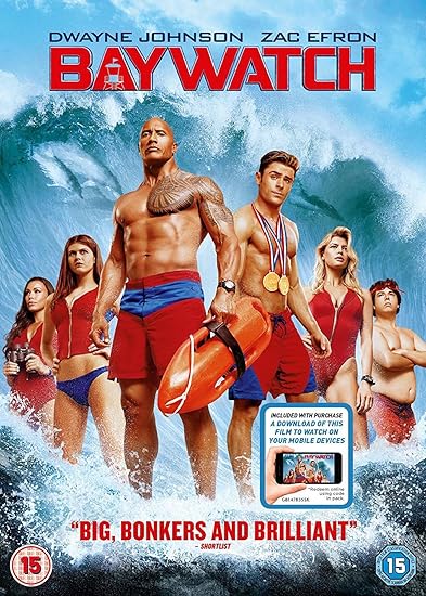 Baywatch Dvd 2017 Amazon Co Uk Alexandra Daddario Zac Efron Dwayne Johnson Priyanka Chopra Kelly Rohrbach Ilfenesh Hadera Jon Bass Pamela Anderson David Hasselhoff Rob Huebel Eric Steelberg Seth Gordon Alexandra Daddario Zac Efron