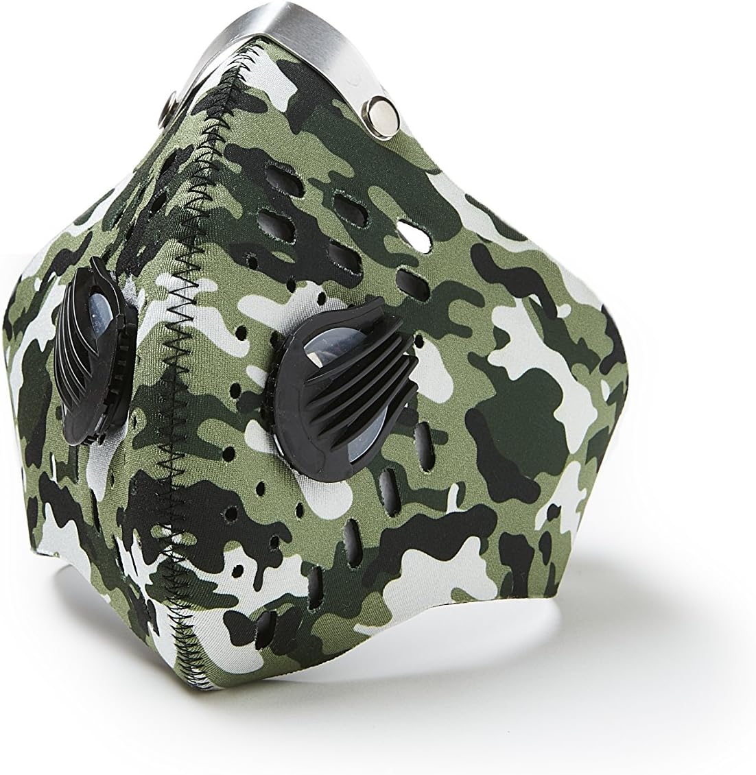 Baldin Urban Air Mask | Anti Pollution | Anti Dust | Changeable Filter | Comfortable for Motorbike and Cycling | Anti Cold | For Men and Women | Training | By (Camouflage)