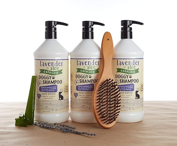 BOTANIQUE PETS DOG SHAMPOO WITH ULTRA-SOOTHING INGREDIENTS TO CLEANSE AND CALM, 32OZ /960 ML