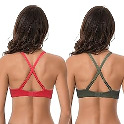 Curve Muse Women's Light Lift Add 1 Cup Push Up