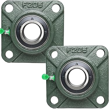 15mm Bore Self-Aligning Pillow Block Bearing - Cast Housing, Mounted Unit