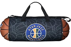 MACCABI ART Official Utah Jazz Duffel Bag for Sports/Basketball – Foldable/Extendable