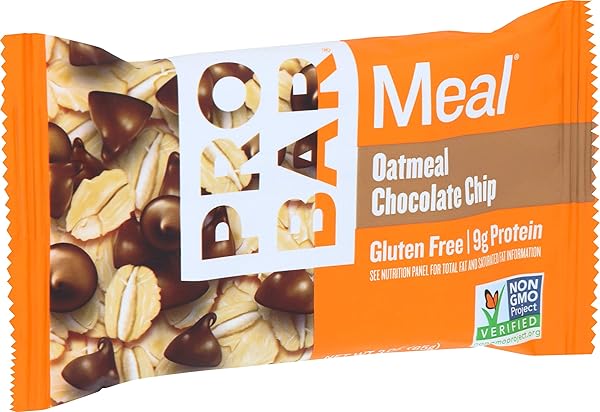 PROBAR MEAL OATMEAL BAR CHOCO CHIP, 3 OZ