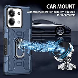 EUAGVQY for Xiaomi Redmi Note 13 5G Case,Heavy Duty