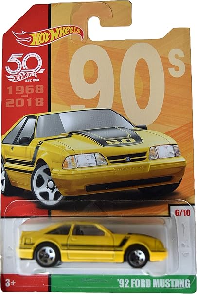 hot wheels yellow mustang