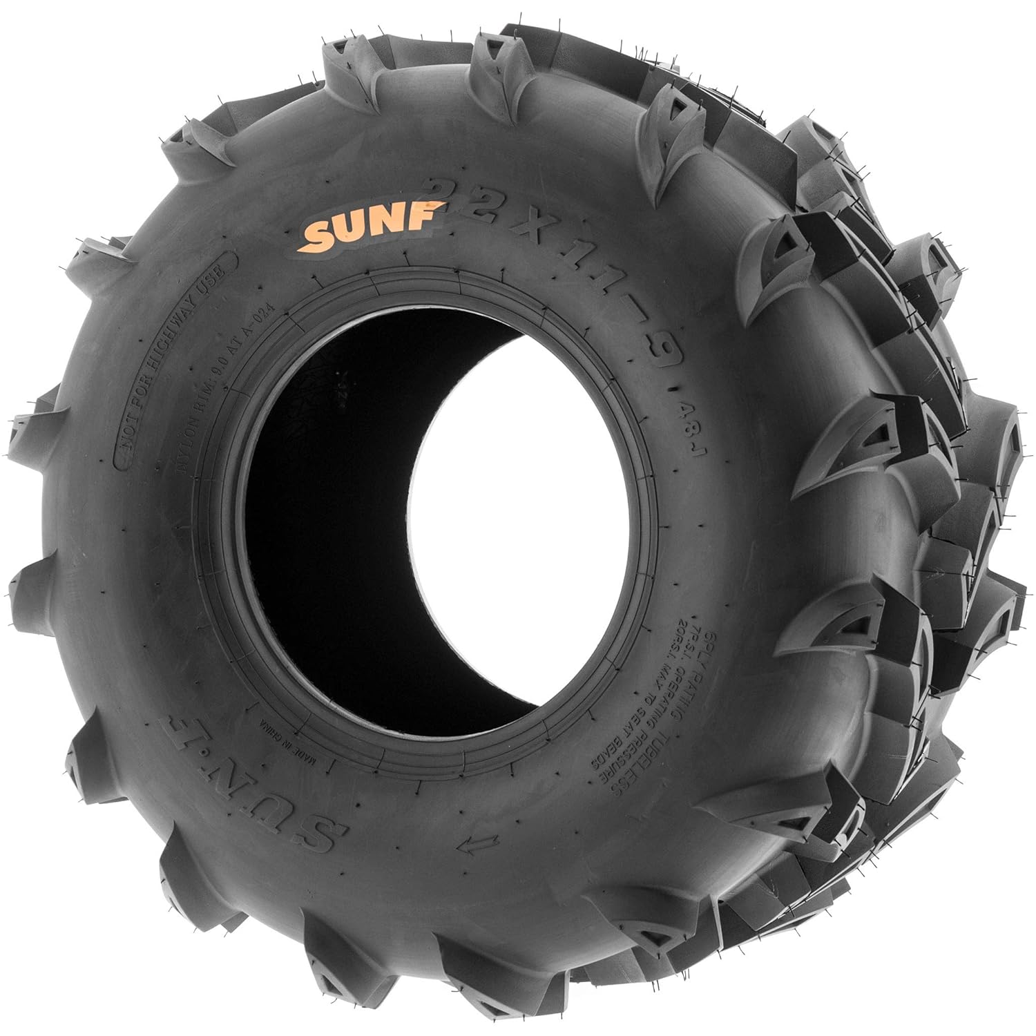 Set of 2 SunF 25x812 25x8x12 ATV UTV Tires 6 PR Tubeless A024 ATV