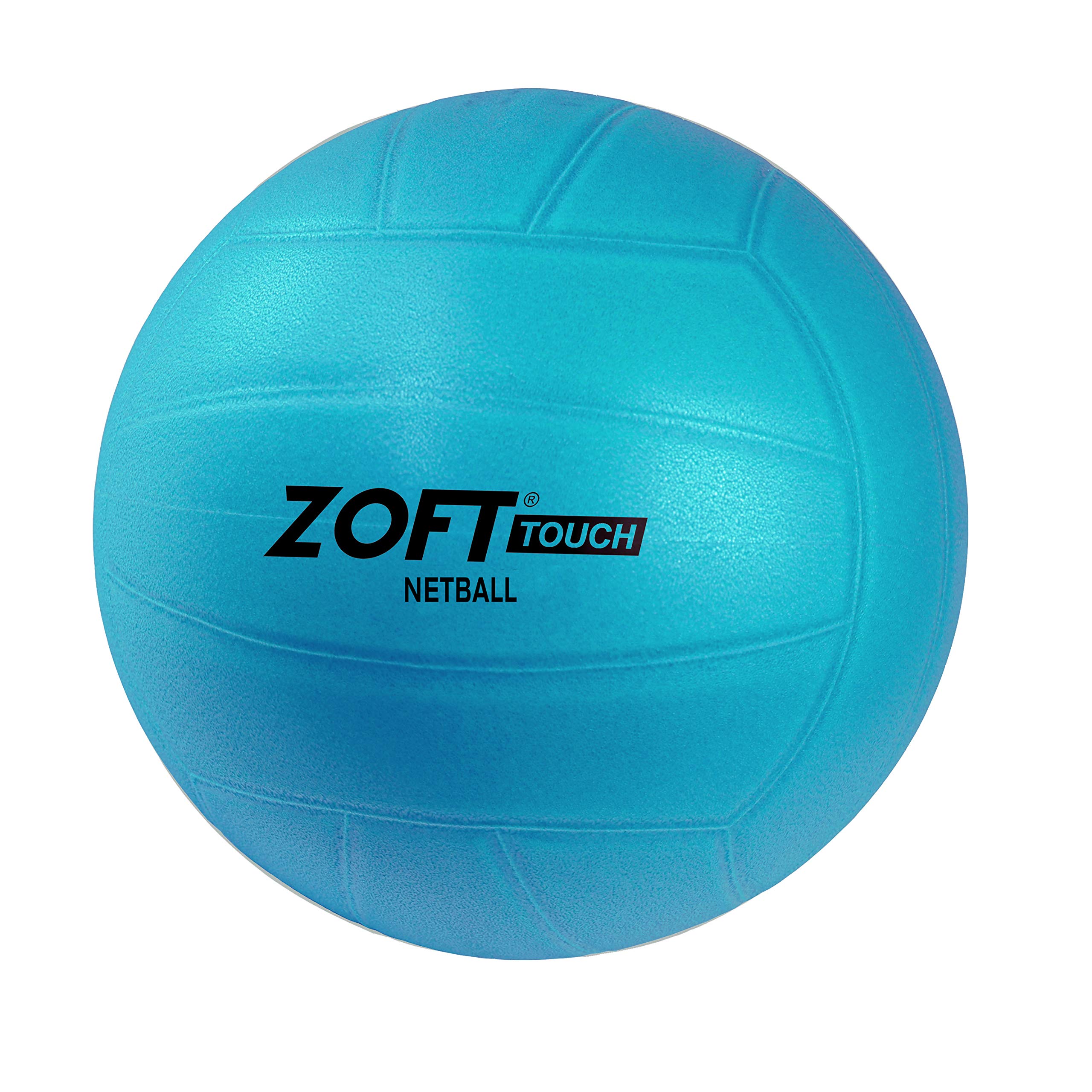 Zoft Touch Netball, Turquoise, 20cm