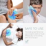 Navaris Girls Hot & Cold Gel Packs - Mermaid Design - 2 Reusable Packs view 2