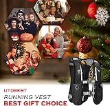 UTOBEST 5L Running Vest Hydration Pack Black 1.5L Bladder Men Women view 2