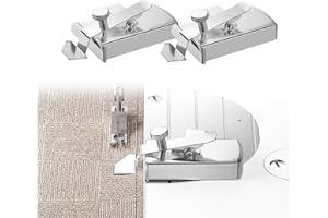 FlyCoco 2PCS Universal Magnetic Seam Guide for Sewing Machine, Multifucntional Magnetic Hem Seam Guide with Clip Hemmer, Professional Magnetic Seam Rule with Clip, Sewing Easy Tool for Tailor Beginner