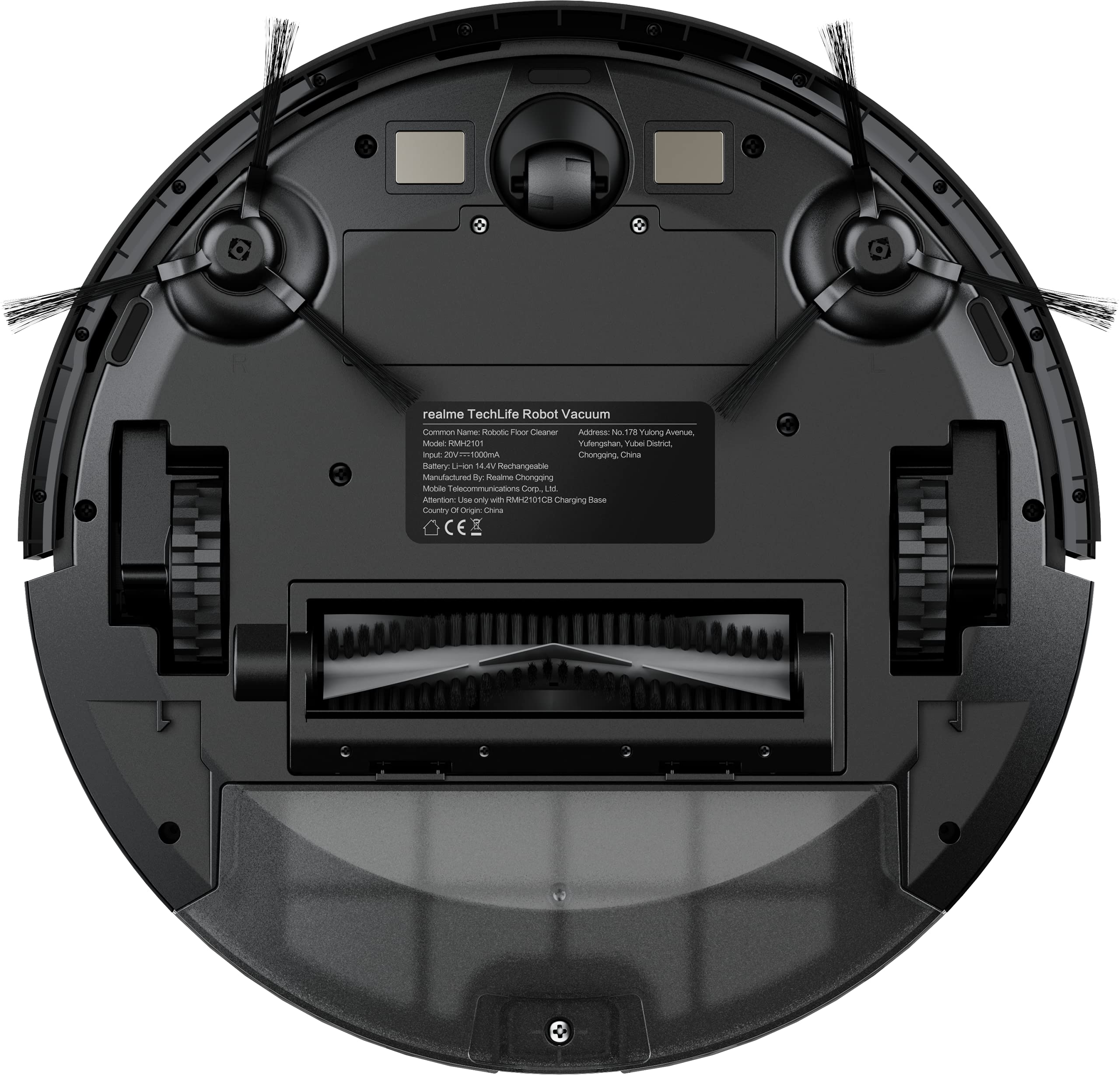 Anba view of realme Techlife Robot Vacuum