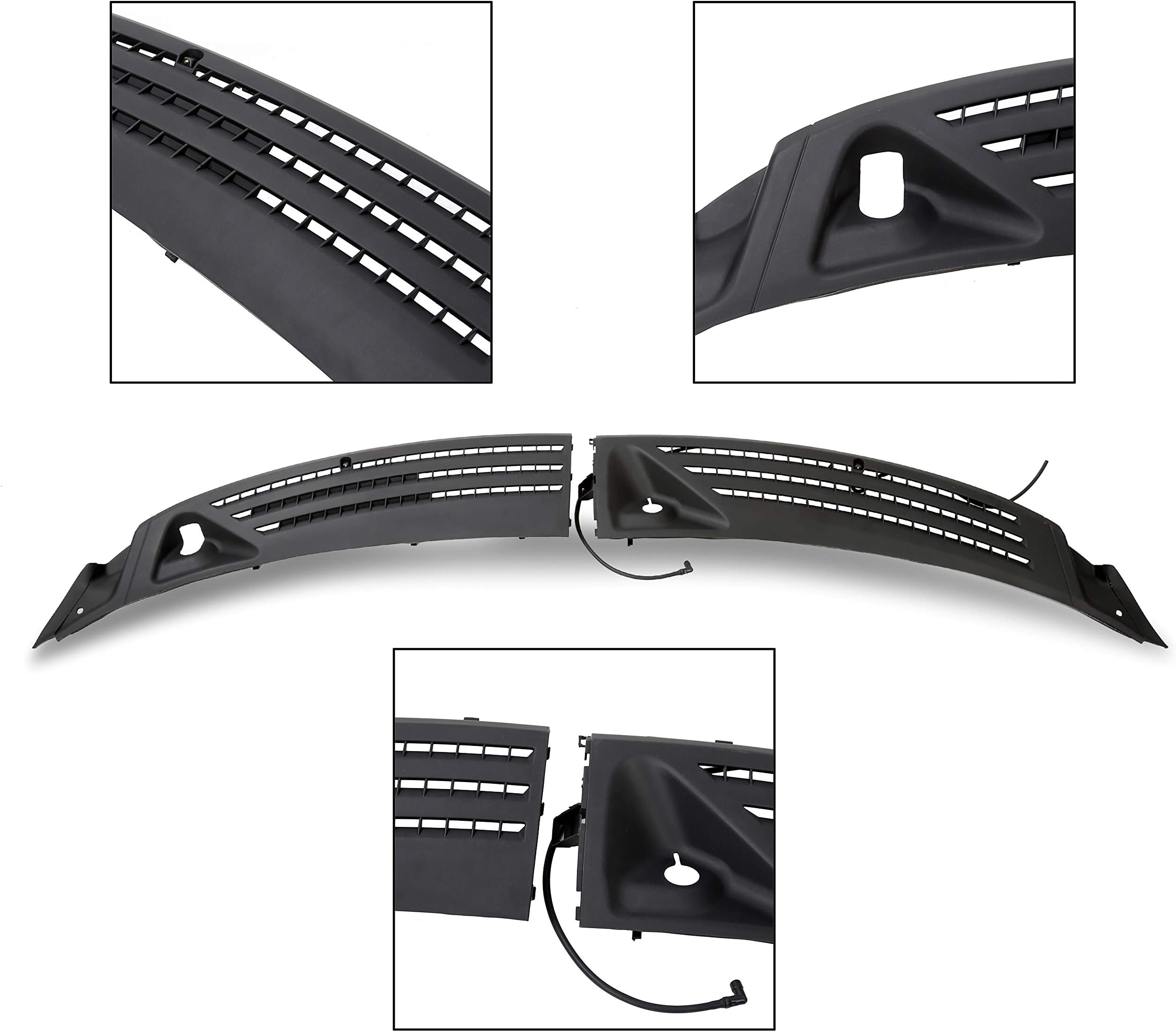 JMTAAT Outer Windshield Window Wiper Cowl Cover Panel Right Left for 2004-2008 Ford F-150 New