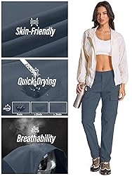 Womens Hiking Pants Convertible Quick Dry Stretch