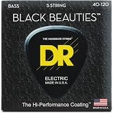 DR Strings - Black Beauties - Bass Guitar Strings (40-120)