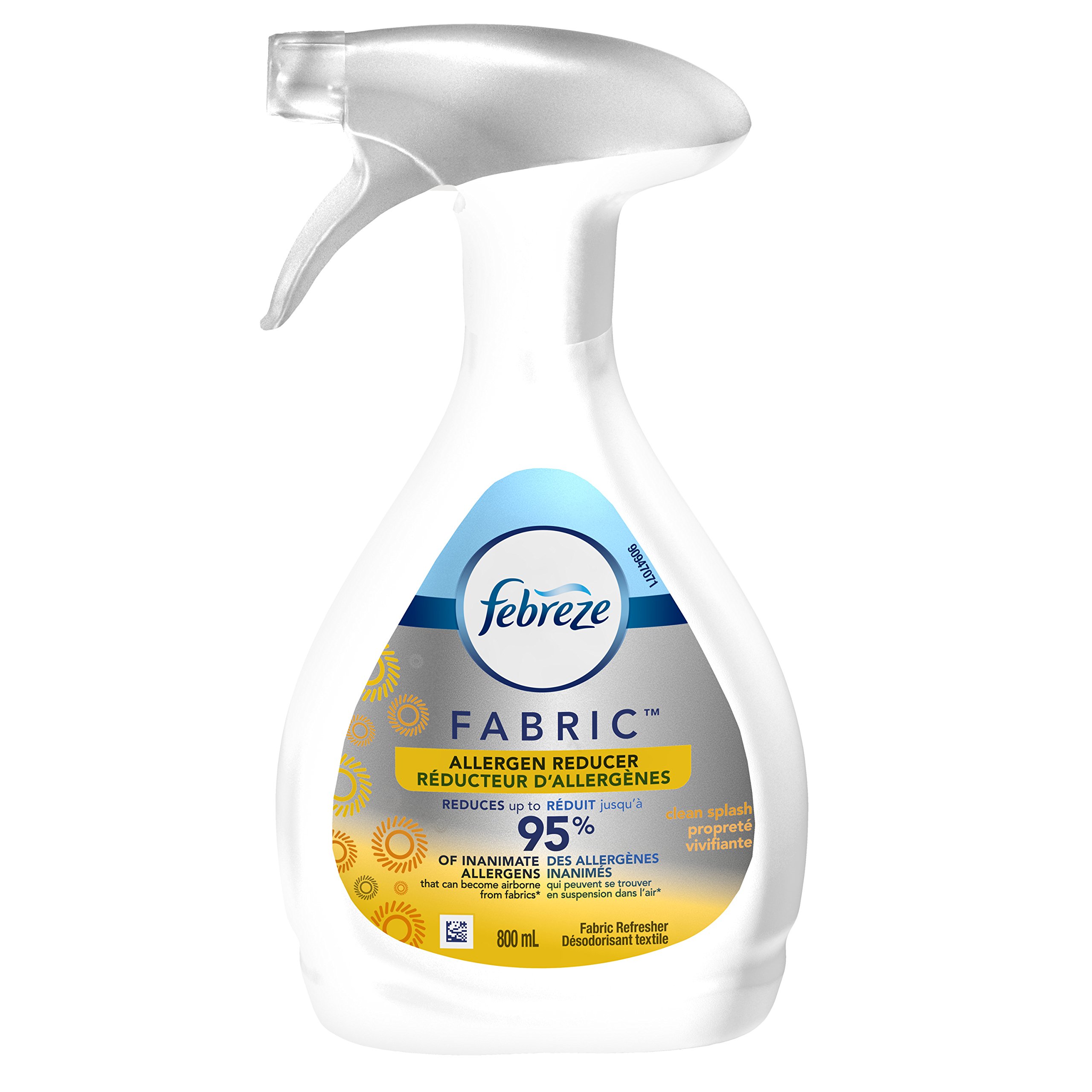 Febreze Air Freshener, Fabric Refresher Air Freshener, Allergen Reducer Clean Splash Air