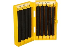 Suncraft Industries - B00069DYPI Flat Faucet Washer Bibb Kit - 280 Piece Kit, Black