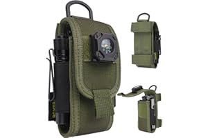 VIPERADE CHA9 Multitool Sheath for Men, MOLLE Knife Holster for Belt, Multitool Belt Sheath with Horizontal & Vertical Carry 