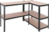 SONGMICS 5-Tier Steel Shelving Unit 875 kg 40 x 90 x 180 cm Black GLR040B01 view 9