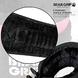 BEAR GRIP Ankle Straps for Cables Purple Single Neoprene D-Ring Adjustable view 3