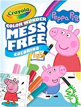 Crayola Peppa Pig Color Wonder Activity Set Mess Free 18 Pages 5 Markers view 2