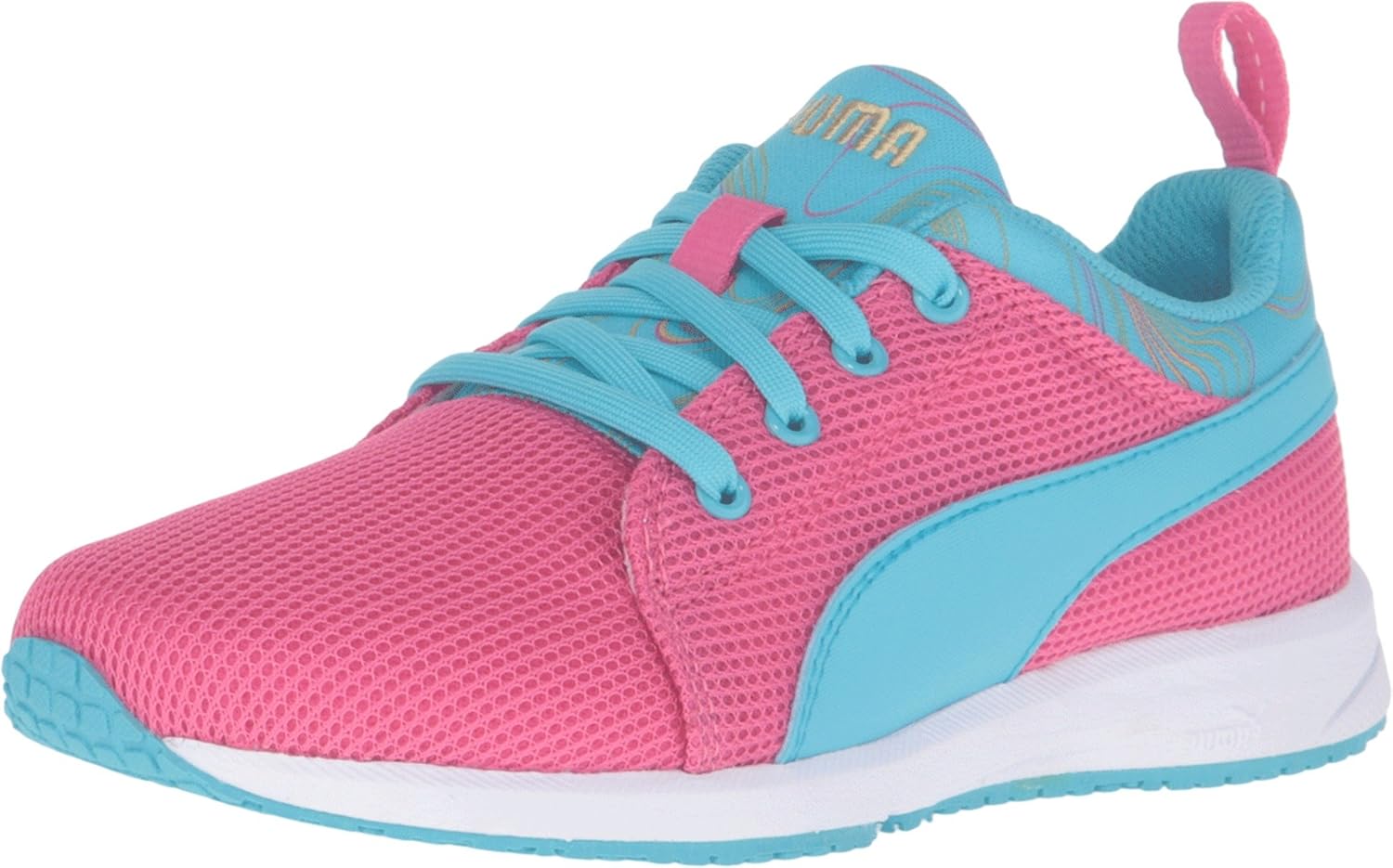 puma carson runner pink kids