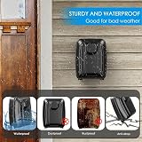 OFFOF Key Safe Wall Mounted 12 Digit Combination Waterproof Lock Box view 4