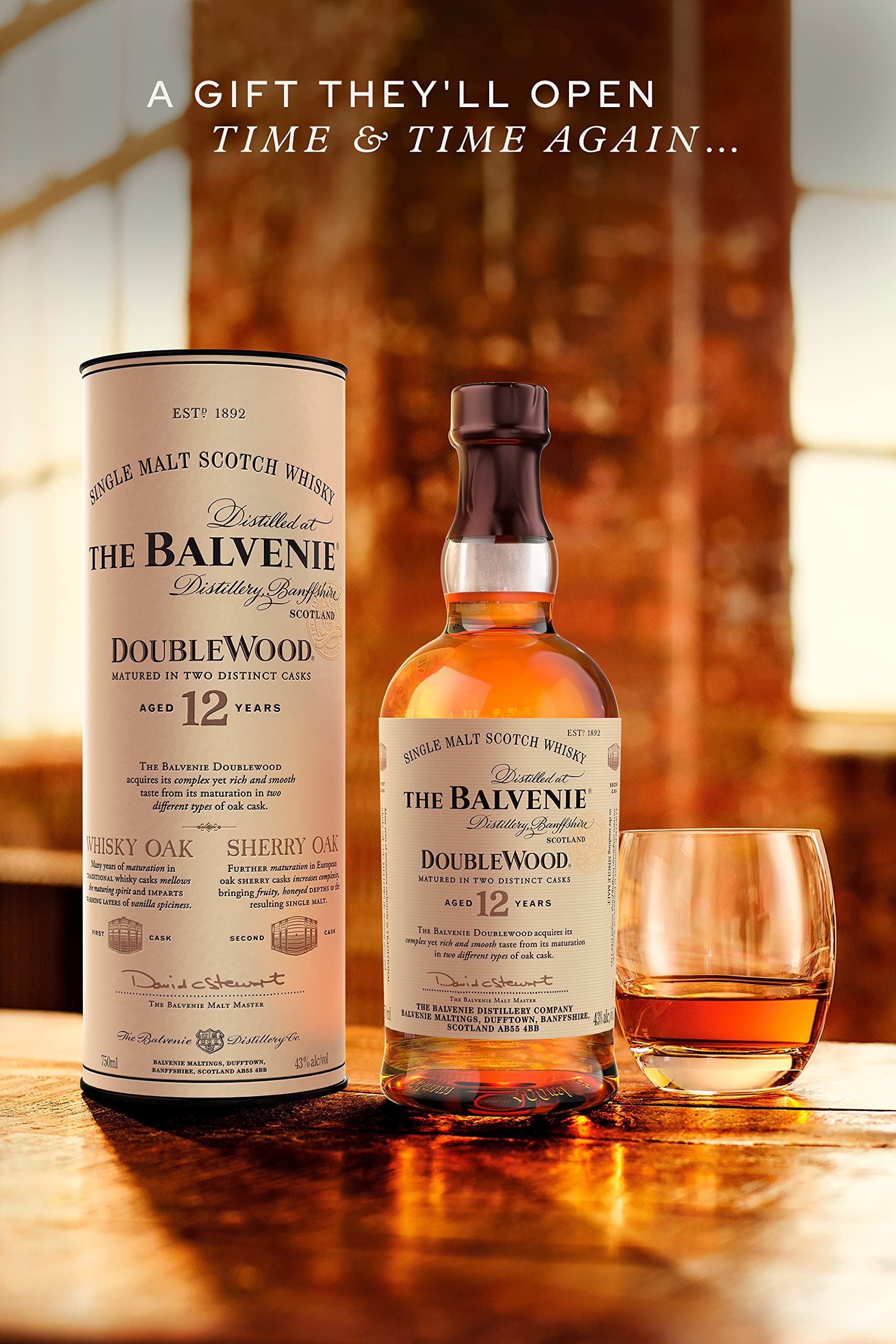 The Balvenie DoubleWood 12 Jahre Single Malt Scotch Whisky, 70cl 3