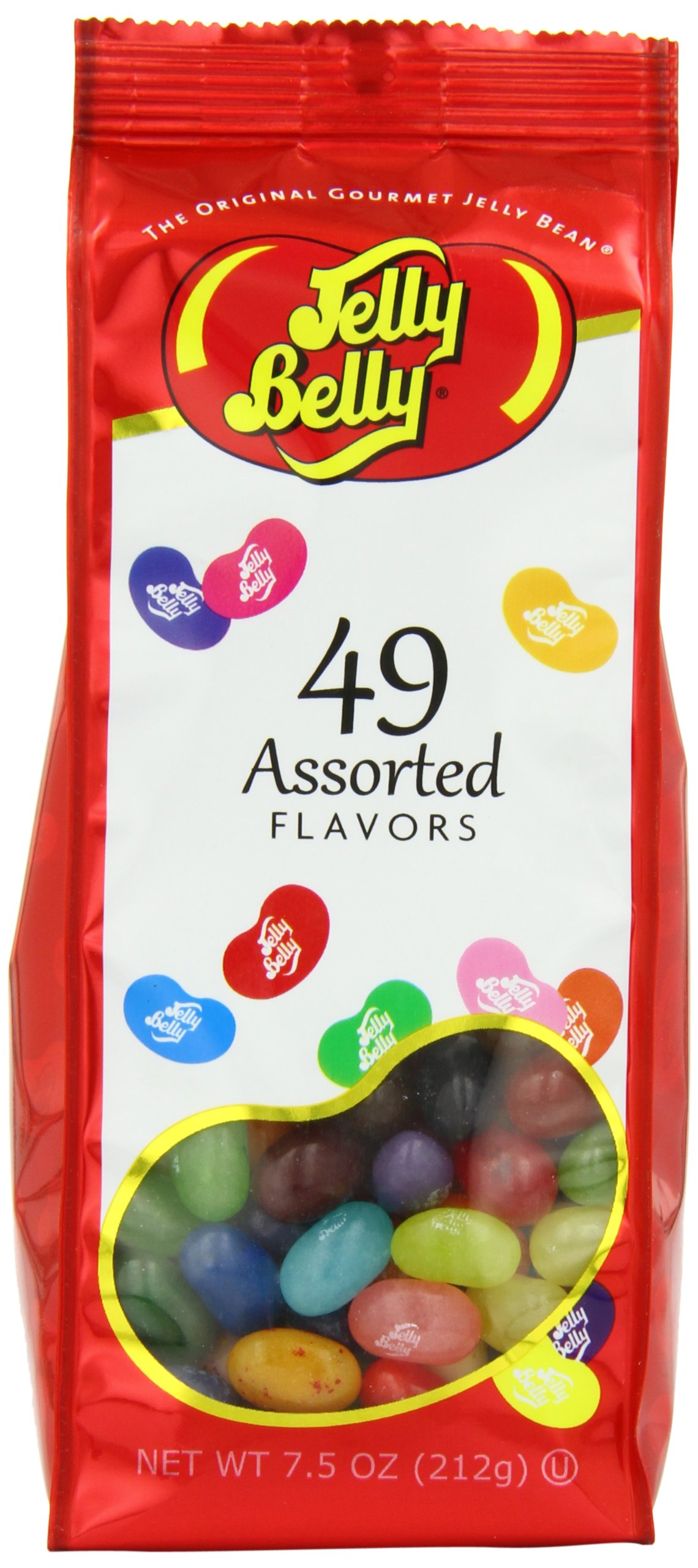 Jelly Belly Candy Gift Bag, Tropical, 7.5 oz Jelly Beans