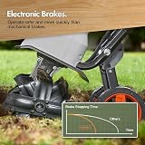 VonHaus Electric Tiller 1500W Rotavator Garden Cultivator 450mm 400RPM view 4