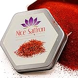 Nice Saffron Premium Real Saffron Powder Deep Red