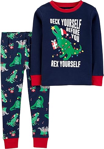 carter's dinosaur pajamas
