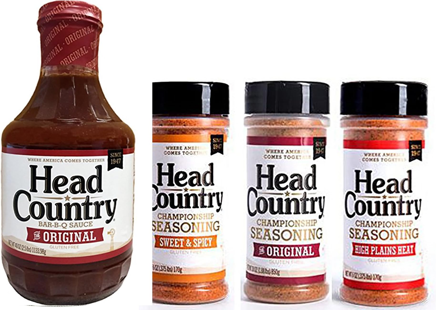 Pitmaster Pro Head Country BBQ KIT: BBQ Sauce plus Seasonings