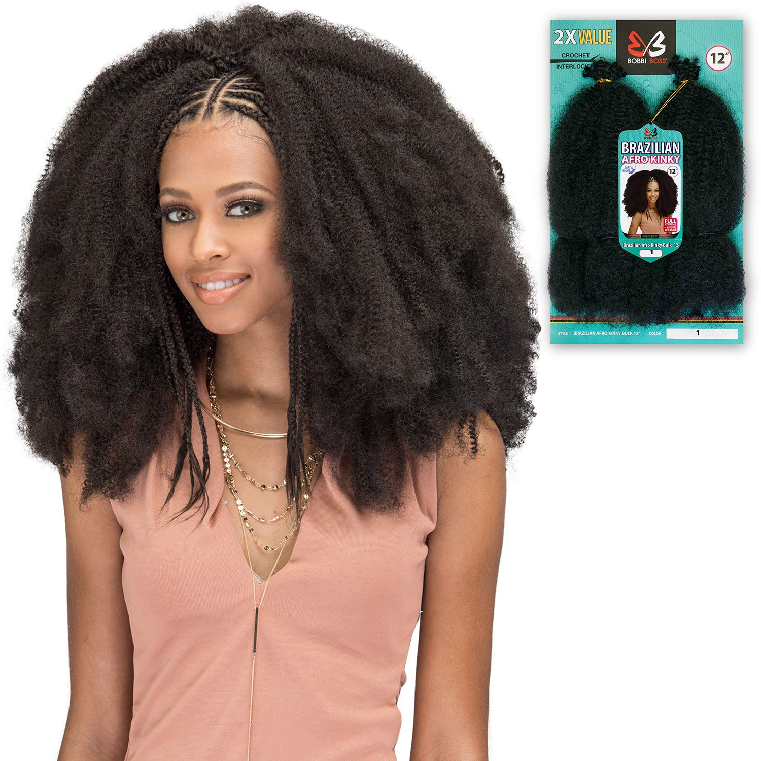 Amazon Com Multi Pack Deals Bobbi Boss Crochet Braids 2x Value