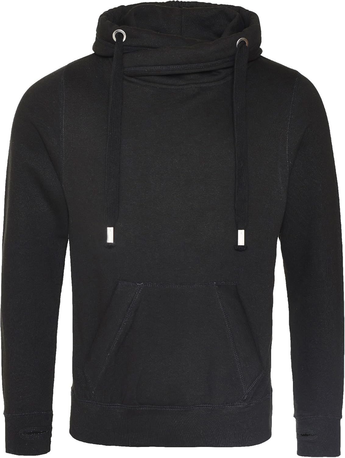 cross neck sweatshirt