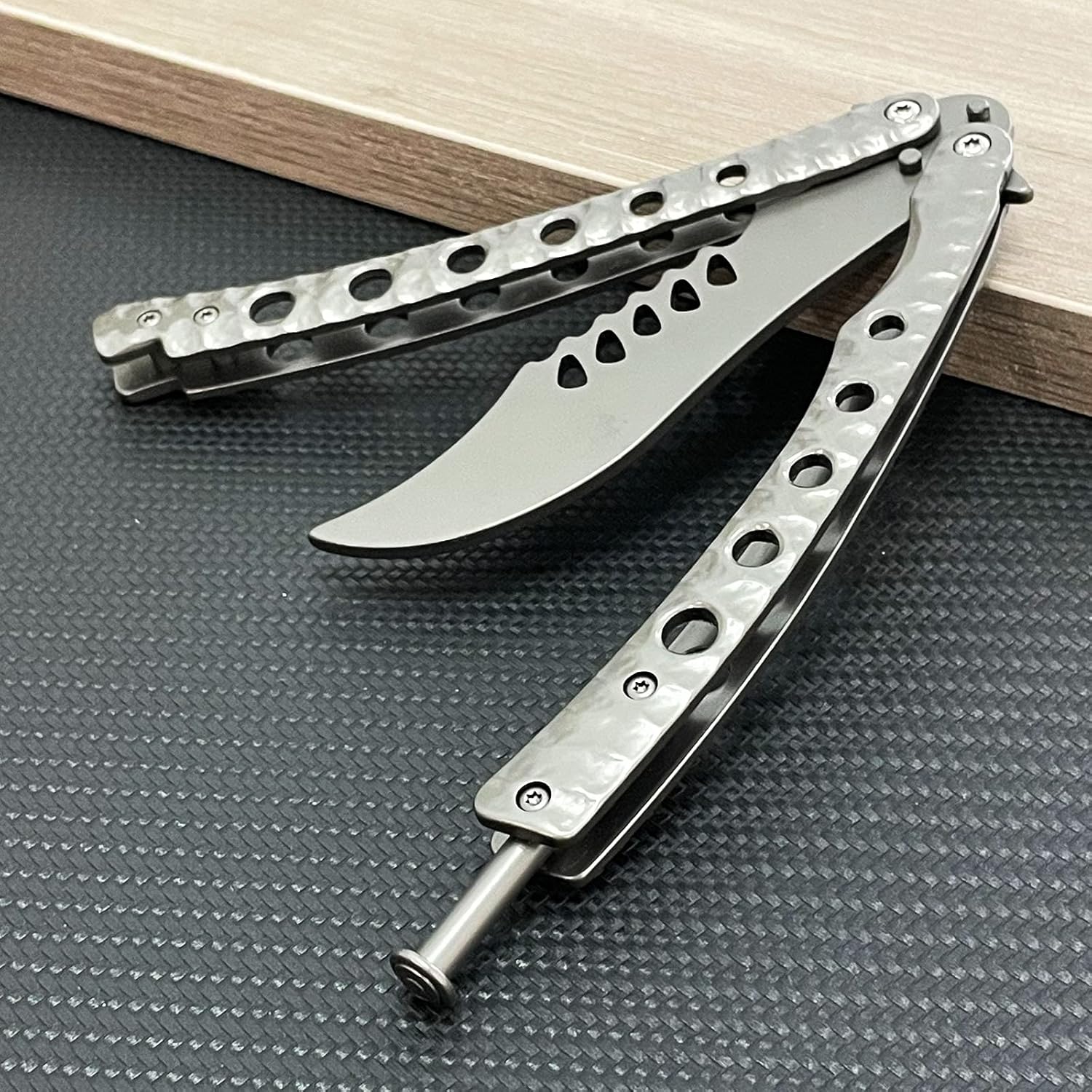 YZH GOAT Stainless Steel Steel Metal Folding Practice Training Tool Easy to Use for Beginners and Kids (Black) : Sports & Outdoors