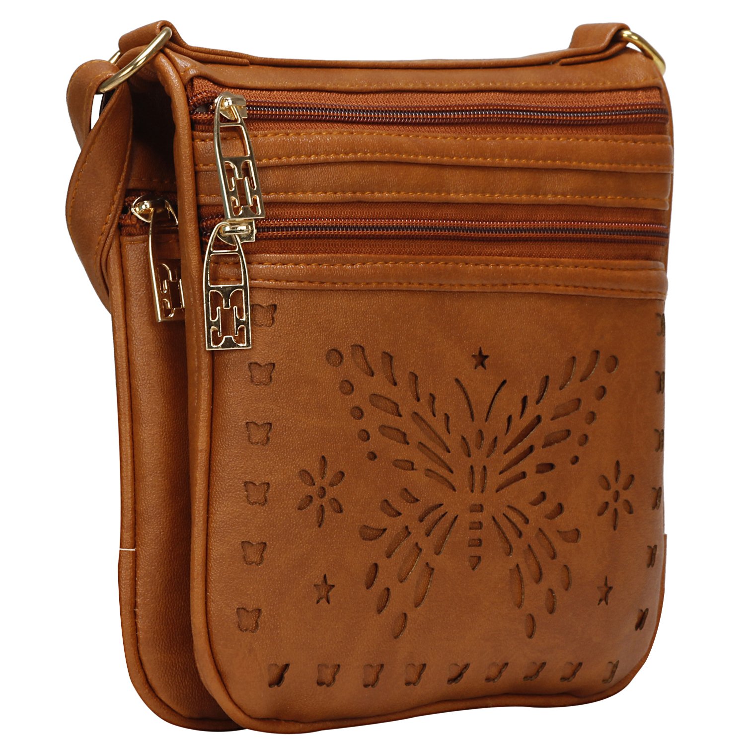 aadhunik libaas stylish butterfly cut work sling bags (handbag) for women's girl's