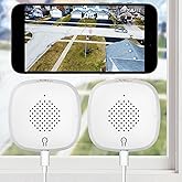 Girafit 3MP 2K Window Camera,2.4GHz&5GHz WiFi Indoor Cameras for Home Security 2 Pack with ChroMax Al Color Night Vision,Person & Motion Detection,24/7 Recording,Easy&Quick Install