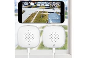 Girafit 3MP 2K Window Camera,2.4GHz&5GHz WiFi Indoor Cameras for Home Security 2 Pack with ChroMax Al Color Night Vision,Pers