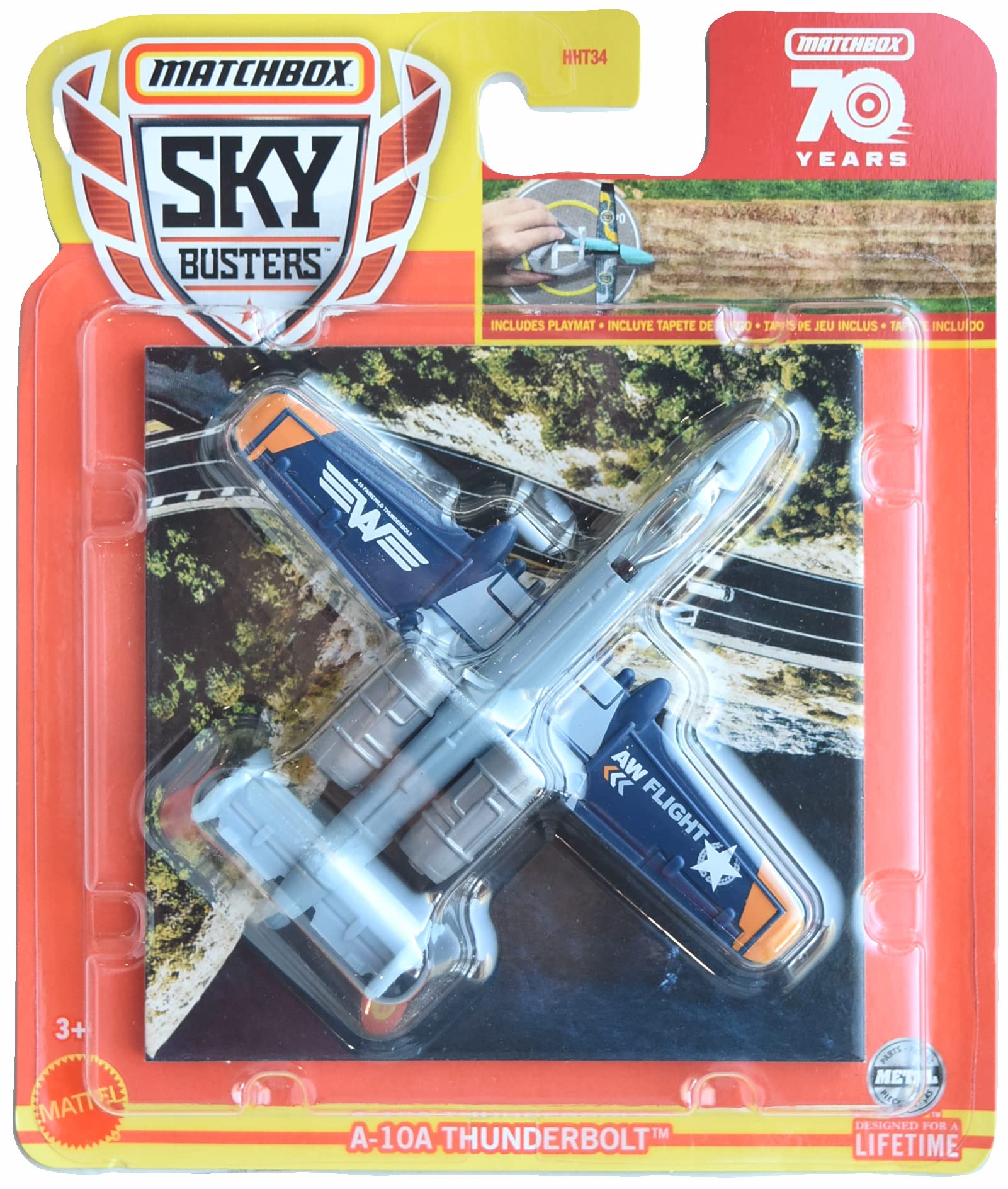 Matchbox Sky Busters A-10A Thunderbolt
