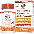 MaryRuth's Multivitamin + Hair Growth Gummies | with Lustriva® | Biotin 10000mcg | B Vitamins | Formulated for Thicker Hair, Wrinkles, Fine Lines, Skin Care | Ages 18+ | 30 Servings