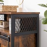VASAGLE Storage Cabinet Sideboard with Sliding Barn Door LSC089B01 view 5