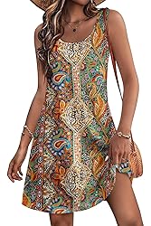 LUXVEER Women's Bohemien Summer Dresses 2025
