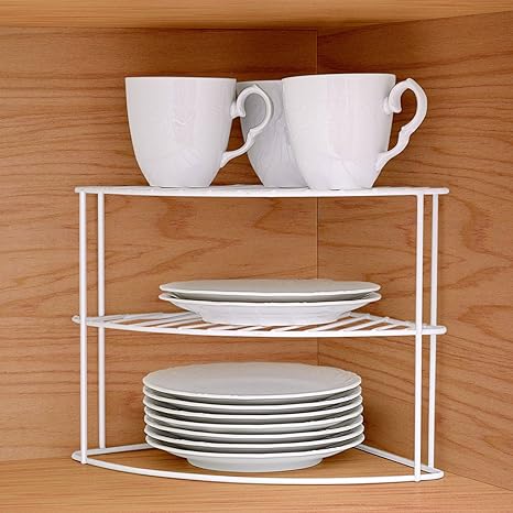 Tatkraft Level Rinconera de 3 Estantes para Almacenamiento Cocina