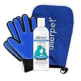 Allerpet Dog Dander Remover w/Free Pair of Grooming