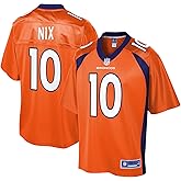 Men's Bo Nix Denver Broncos Orange Pro Line Jersey