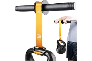 VAIIO Forearm Strengthener and Wrist Roller with Quick Locking Mechanism - Durable PVC Anti-Slip Grip Handles - Perfect for Men and Women - Ideal for Hand, Wrist, and Forearm Strength Training
